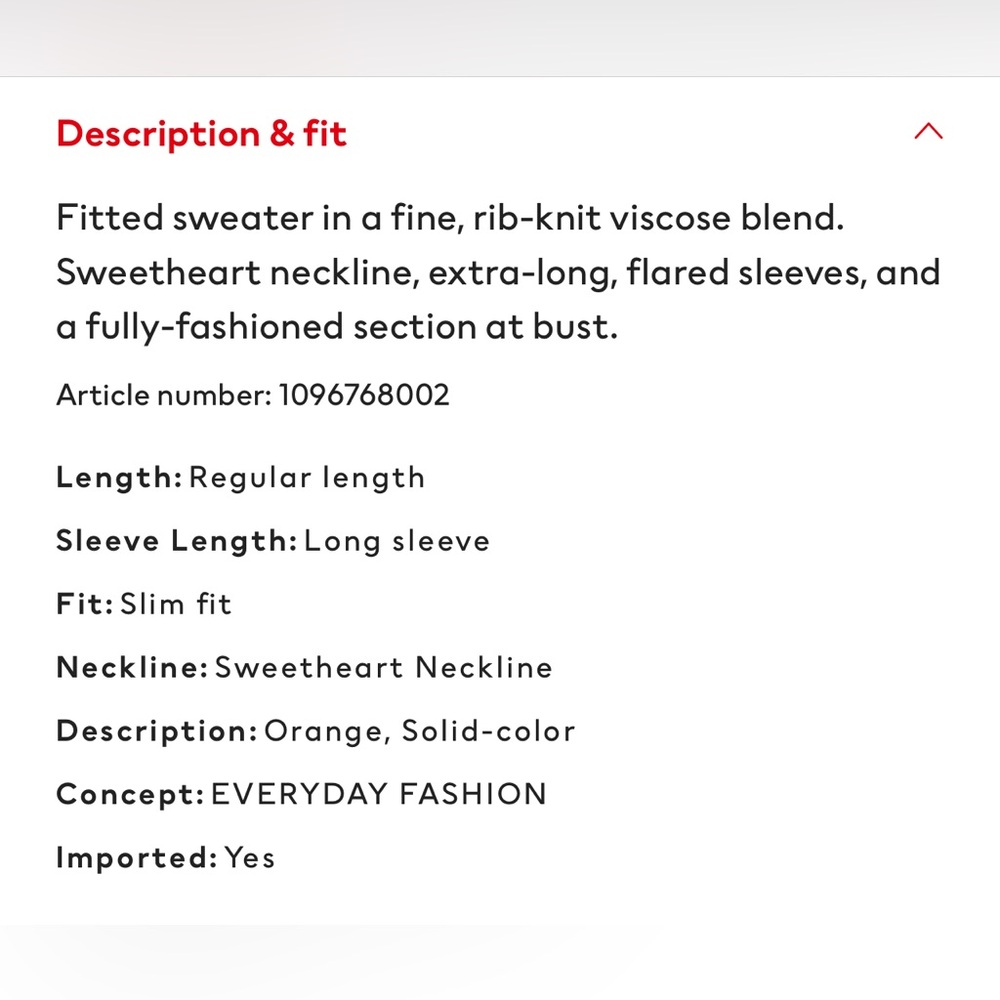 H&M Rib Knit Sweater - Picture 3 of 9